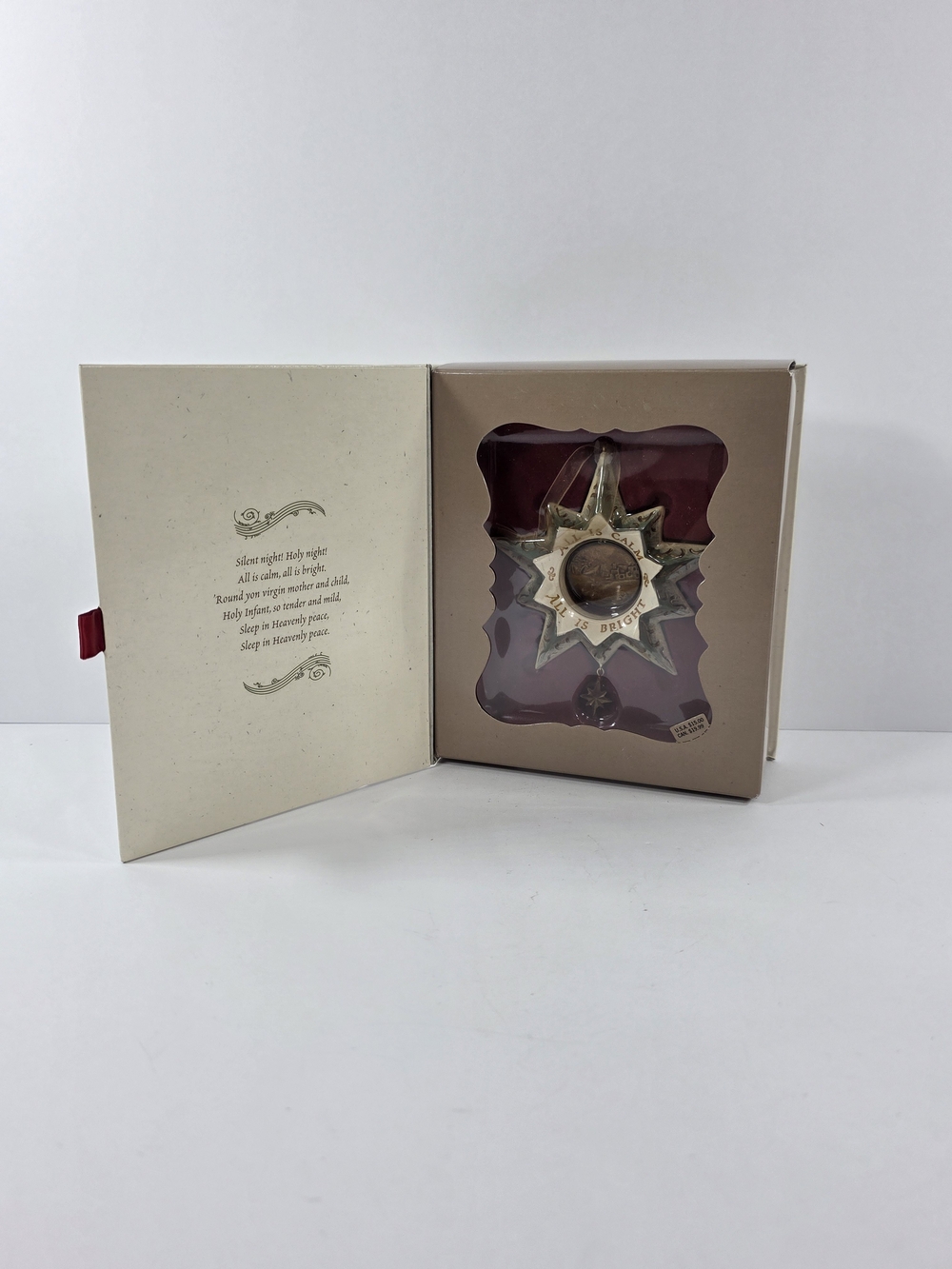 Hallmark Keepsake Christmas Ornament Yuletide Harmony Collection: Silent Night